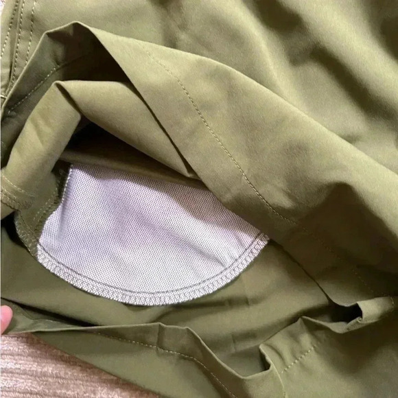 Polo Ralph Lauren Traveler icon logo swim shorts in olive green XXL - Picture 9 of 12